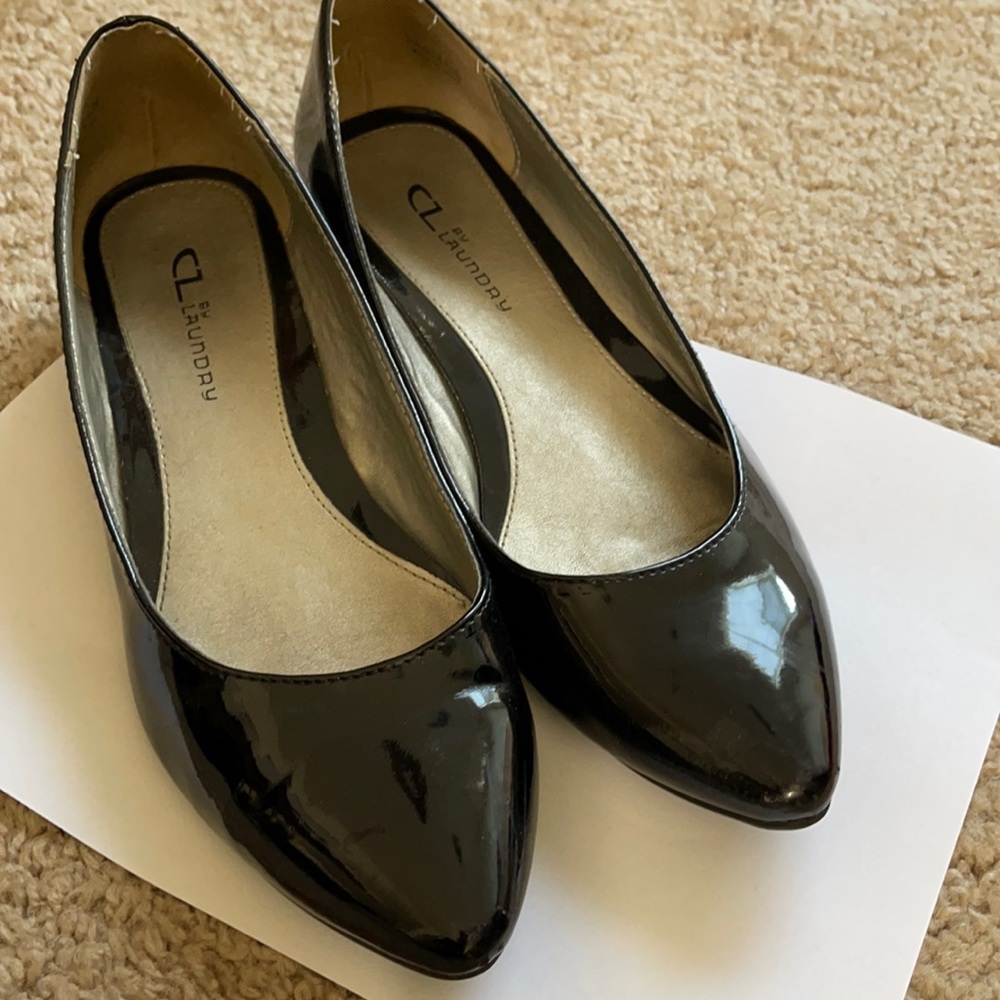 CL by Laundry Black flats